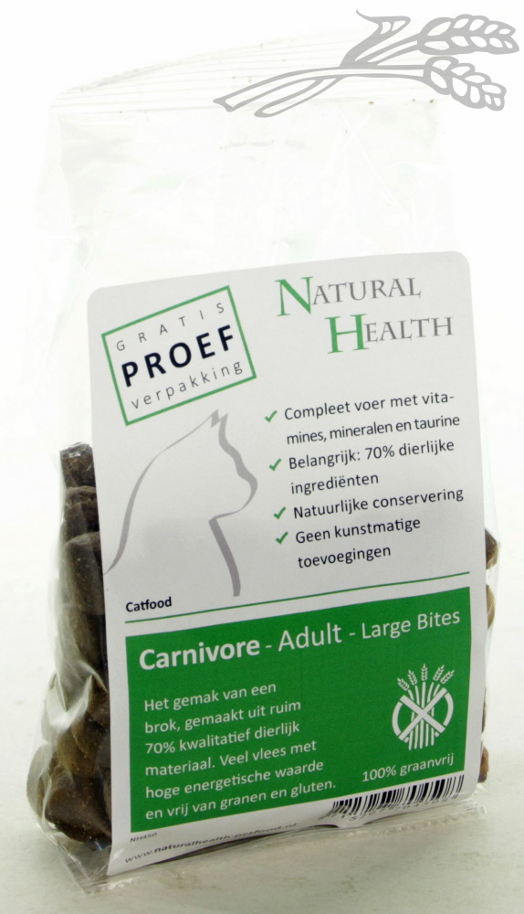 Natural Health Cat Carnivore Large Bite Monster