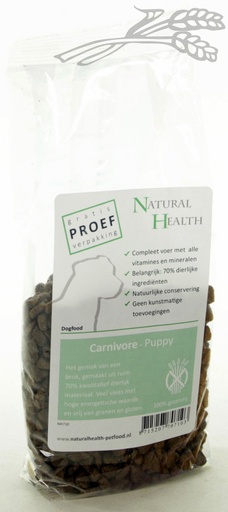 [NH710] Natural Health Dog Carnivore Puppy Monsters (8 x 150 gr.)