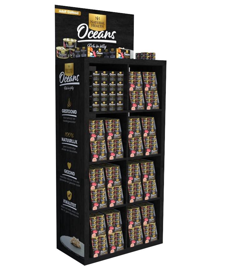 Natural Health Cat Display Groot Leeg