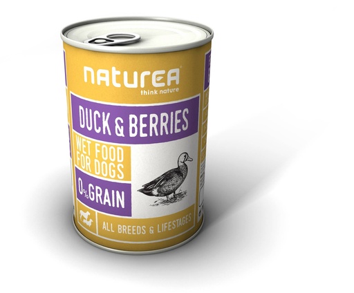 [NT37233] Naturea Wetfood Duck & Berries 12 x 400 gr.