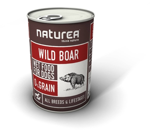 [NT37236] Naturea Wetfood Wild Boar 12 x 400 gr.
