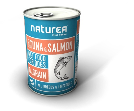[NT37239] Naturea Wetfood Chicken Tuna Salmon 12 x 400 gr.