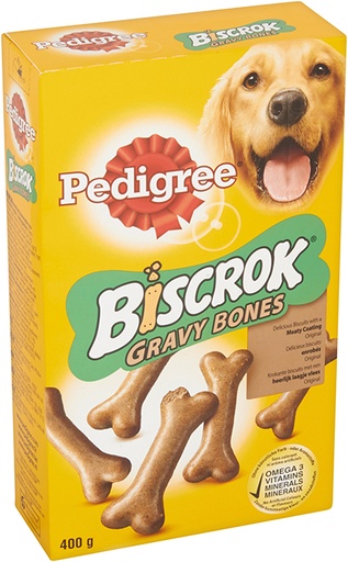 [PGB400] Ped.Gravy Bones 7 x 400 gr.