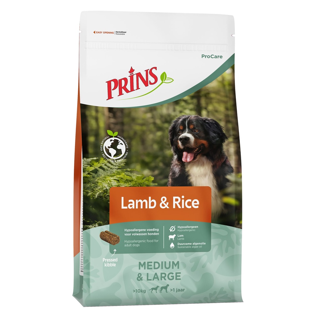 Prins Lamb Rice PC 12 kg.