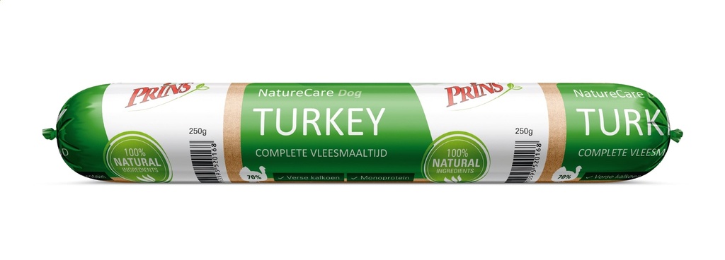 Prins NC Worst Turkey Hypoallergeen 12 x 250 gr.