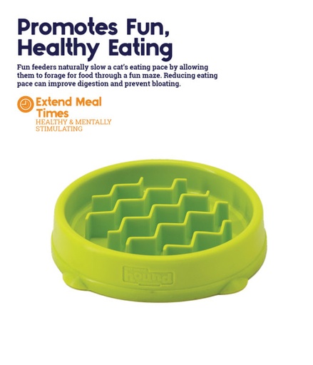 [PS69717] Kitty Slow Feeder (1 st.)