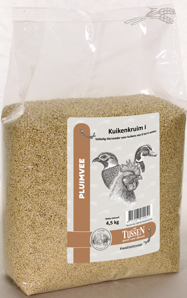 Kuikenkruim I 4,5 kg.