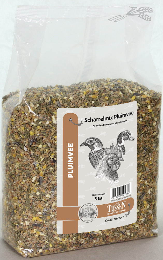 Scharrelmix Pluimvee 5 kg.