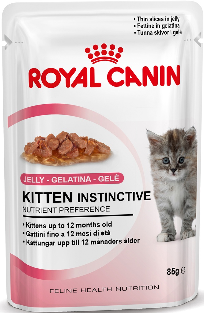 RC Pouch Kitten Instinctive Jelly (12 x 85 gr.)