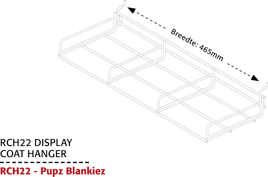 Rogz Coat Hanger Pupz Blankiez 1 st.