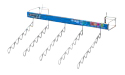 [RCHW034655] Rogz Coat Hanger Waterfall 465/5 1 st.