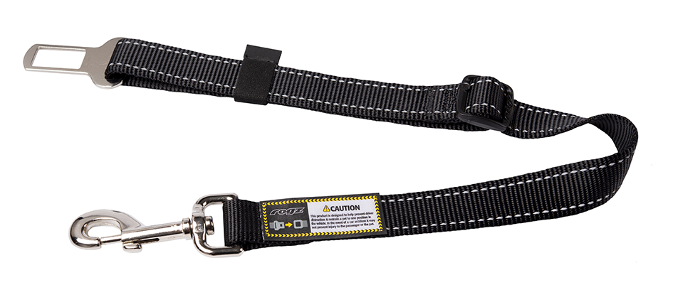Rogz Beltz Safe Seat Belt Clip Zwart 1 st.
