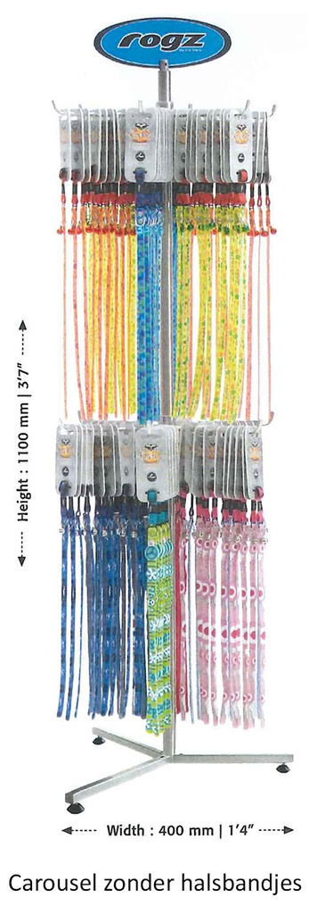 Rogz Carousel dubbel 110 cm. 1 st.