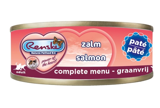[REN232] Renske Kat Blik Paté Zalm 24 x 70 gr.