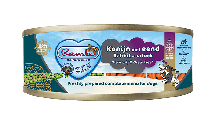 Renske Hond Blik Konijn Met Eend GV 24 x 95 gr.