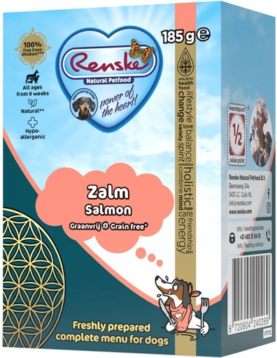 [REN24026] Renske Tetra Zalm Graanvrij 24 x 185 gr.