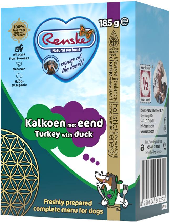 Renske Tetra Kalkoen Eend 24 x 185 gr.