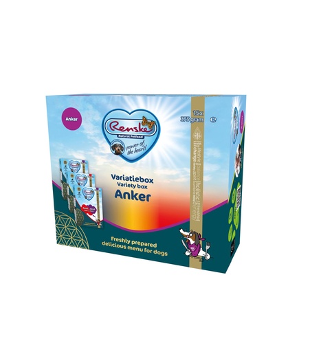 [REN24070] Renske Hond Variatiebox Anker (15 x 375 gr.)