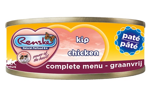 [REN251] Renske Kat Blik Paté Kip 24 x 70 gr.