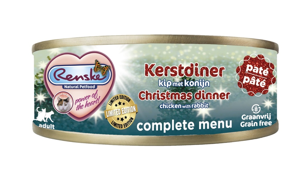Renske Kat Vers Kerstdiner 24 x 70 gr.