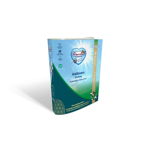 [REN606] Renske Vers Kalkoen Graanvrij 10 x 395 gr.