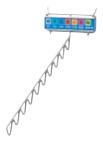 [RPEGW0110] Rogz Coat Hanger Waterval 10 Pin 1 st.