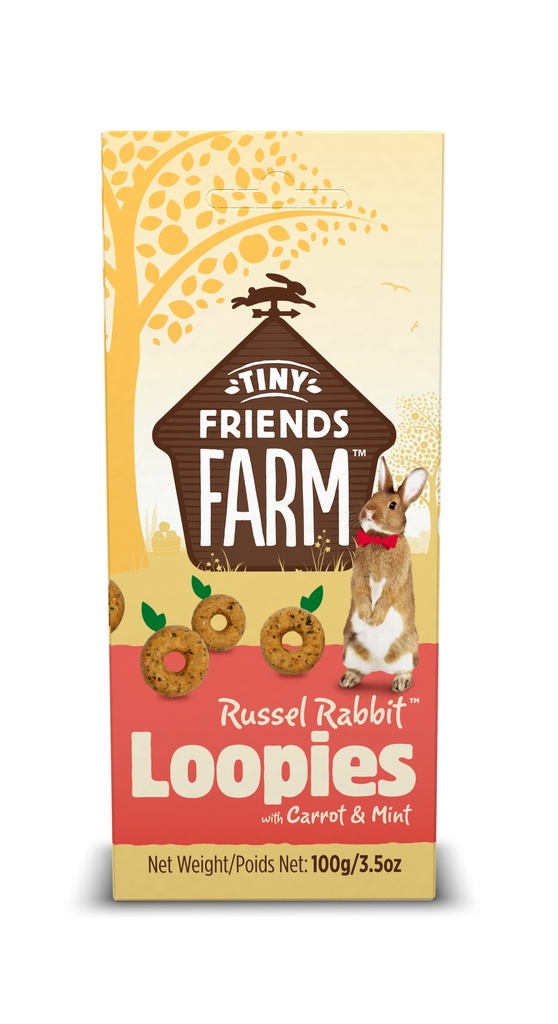 TFF Russel Loopies with Carrot & Mint 8 x 100 gr.