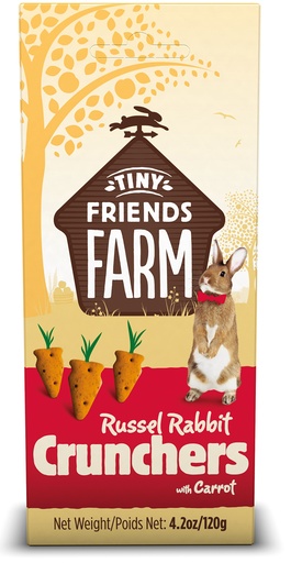 [S008110] TFF Russel Crunchers with Carrot 8 x 120 gr.