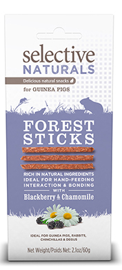 Selective Forrest Sticks Guinea Pigs 4 x 60 gr.