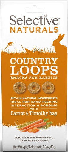 [S008249] Selective Country Loops Rabbits 4 x 80 gr.