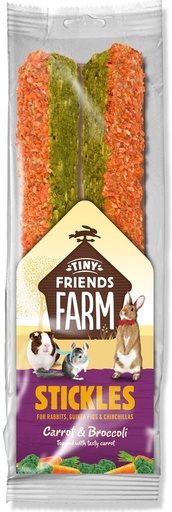 [S008484] TFF Carrot & Broccoli Stickle 8 x 100 gr.