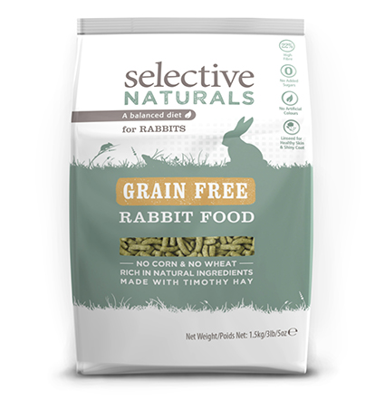 [S200014] Selective Rabbit Food Grain Free 1,5 kg.