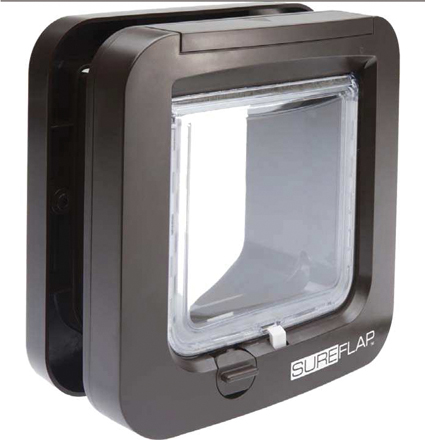 [SFR001BR] SureFlap Kattenluik Bruin 1 st.