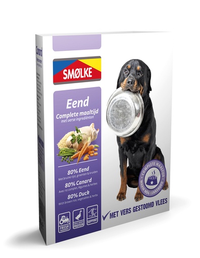 [SK2003] Smolke Vers Gestoomd Eend 10 x 395 gr.
