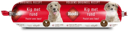[SK3035] Rodi Worst Kip & Rund 9 x 400 gr.