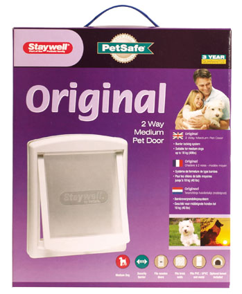 [STAY740] Staywell 740 Hondendeur Wit 1 st.