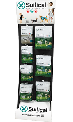 [SU25347] Recovery display with 7 hooks + leaflet holder 1 st.