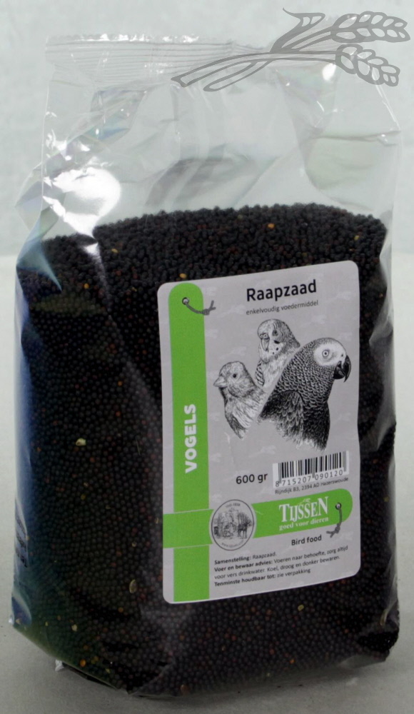 Tijssen Raapzaad 600 gr.