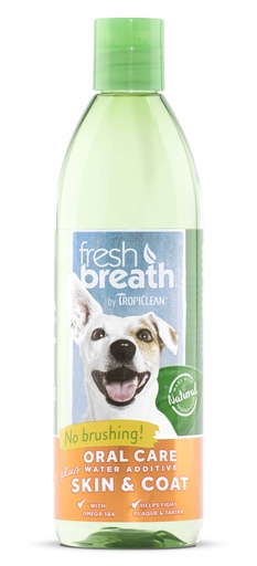[TC00155] Fresh Breath OralCare Water Ad Skin & Coat 473 ml.