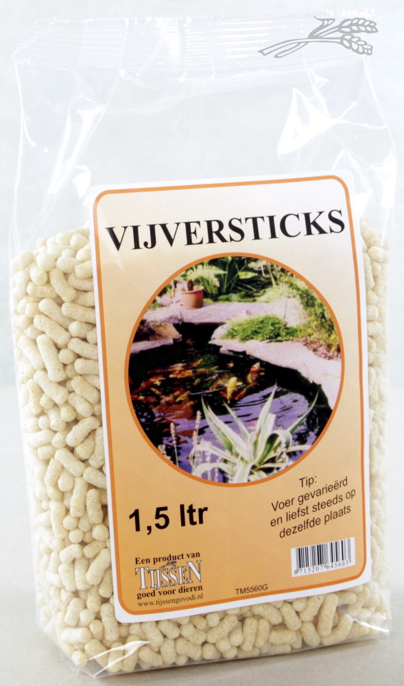 Tijssen Vijversticks 1,5 ltr.