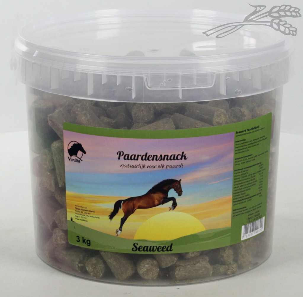 Vanilia Paardenbrok Zeewier 3 kg.