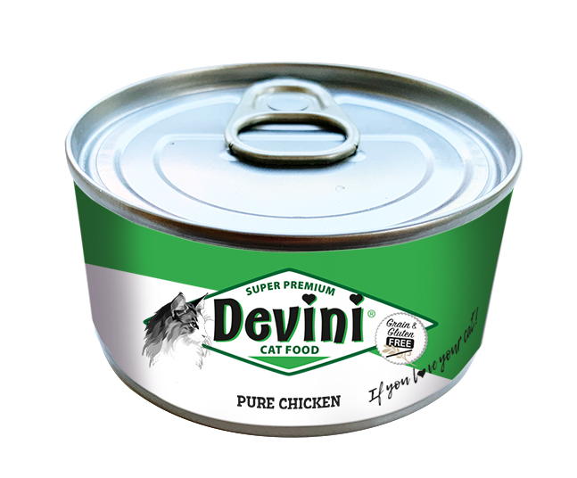 Devini Cat Pure Chicken 12 x 70 gr.