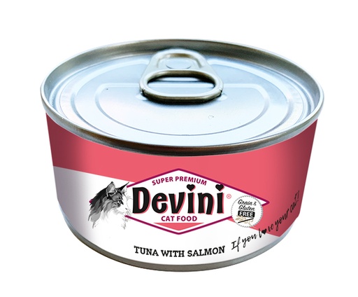 [VBH29367] Devini Cat Tuna With Salmon 12 x 70 gr.