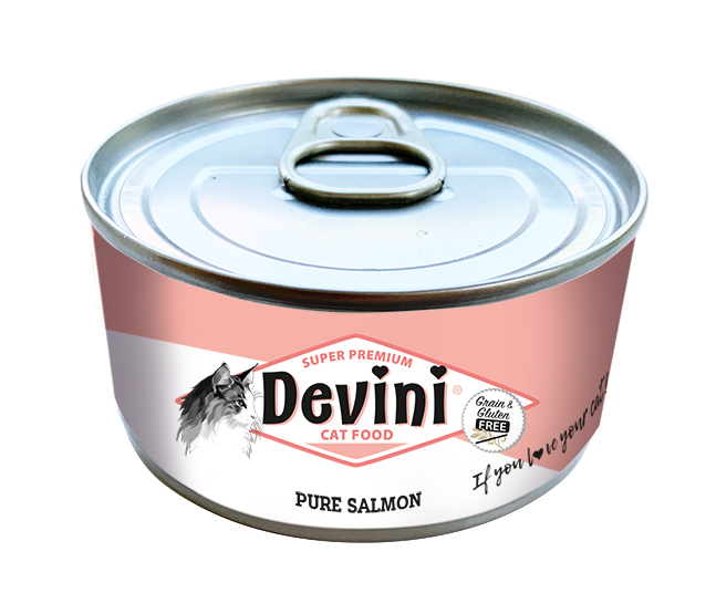 Devini Cat Pure Salmon 12 x 70 gr.