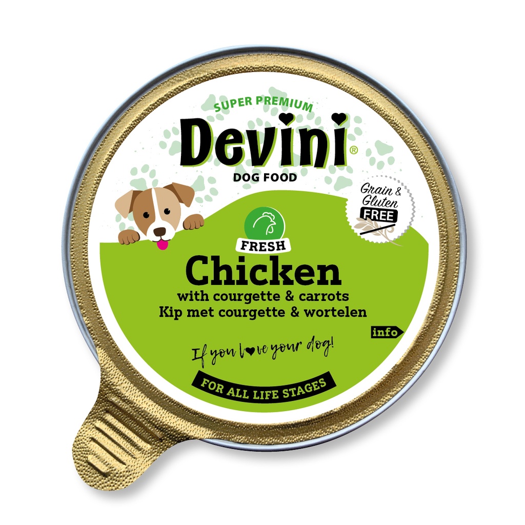 Devini Dog Chicken 12 x 85 gr.