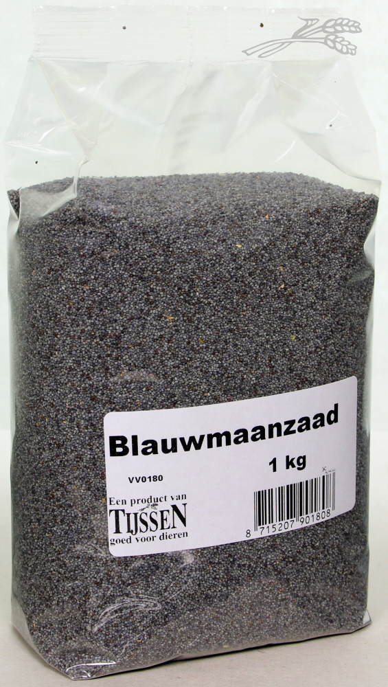 Blauwmaanzaad 1 kg.