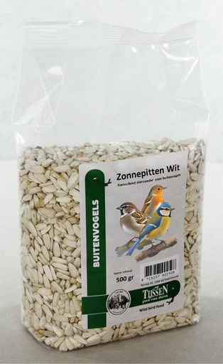 [VV025005] Zonnepitten Wit 500 gr.