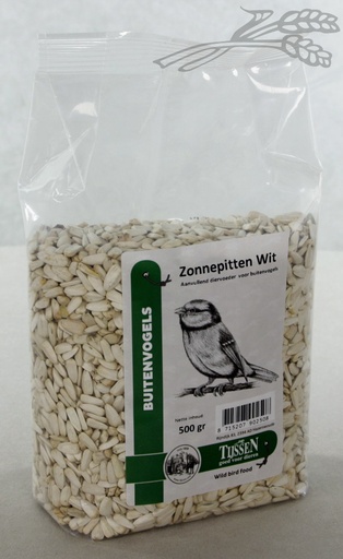 [VV025005] Zonnepitten Wit 500 gr.