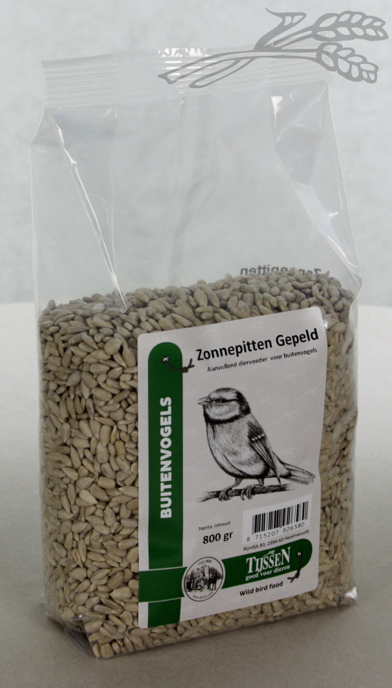 Zonnepitten Gepeld 800 gr.