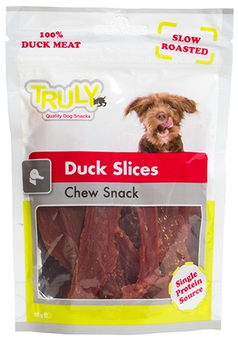 [WP58230] Truly Snacks Dog Duck Slices 90 gr.